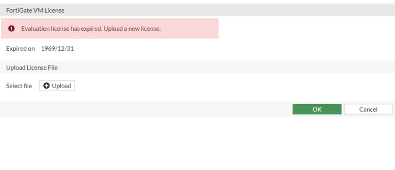 <strong>FortiGate VM Trial license not working</strong> 4 FortiGate VM Trial license not working