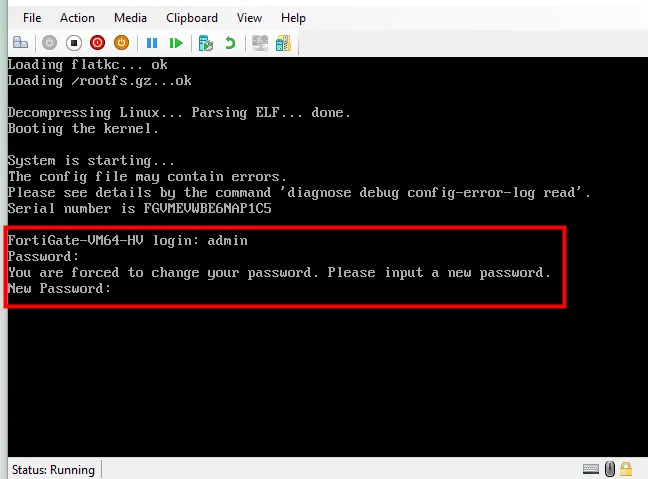 <strong>FortiGate VM Trial license not working</strong> 5 FortiGate_default username and password