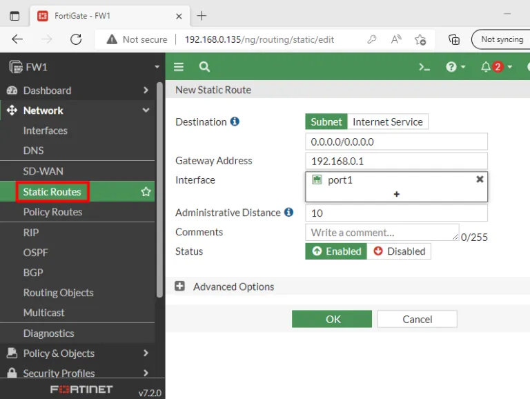 <strong>FortiGate VM Trial license not working</strong> 12 internet_access