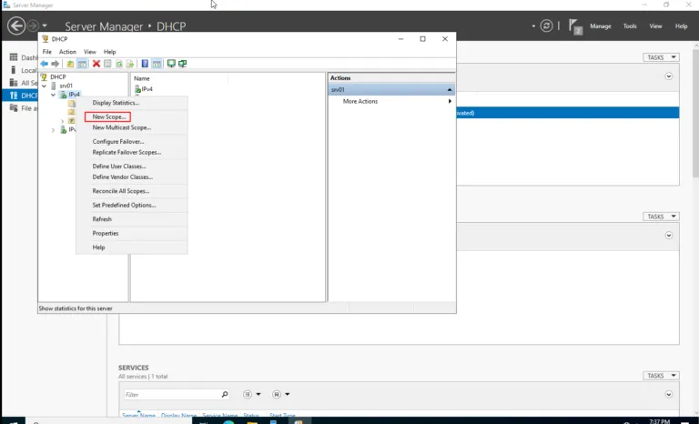 <strong>How to configure DHCP relay on FortiGate FW (Photos)</strong> 39 new scope